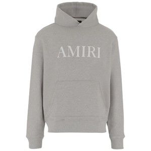 Amiri Cotton Sweatshirt With Hood And Contrasting Logo Detail - NWT